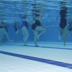 Aqua aerobics exercises