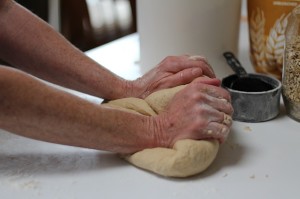 Making bread at home
