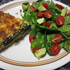 vegetarian spinach pie