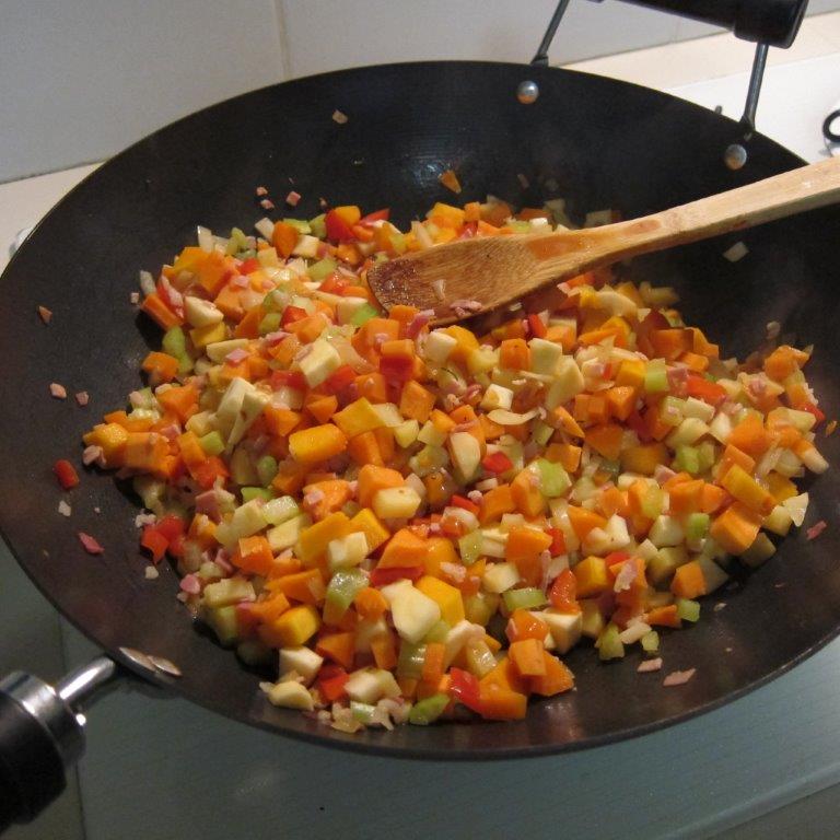 Cooking vegetables