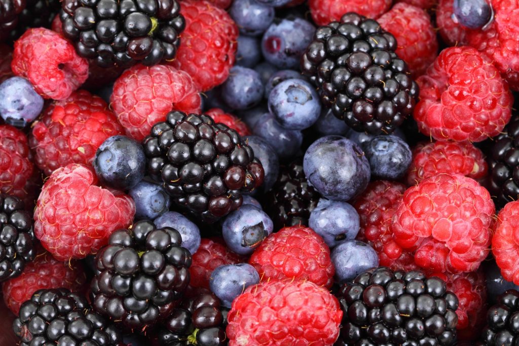 berries full of antioxidants